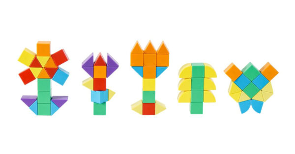 42 קוביות מגנטיות גדולות לקטנטנים Magnetic Cubes