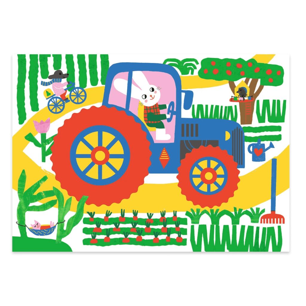 יצירה לקטנטנים חריטה לומדים על רכבים Djeco