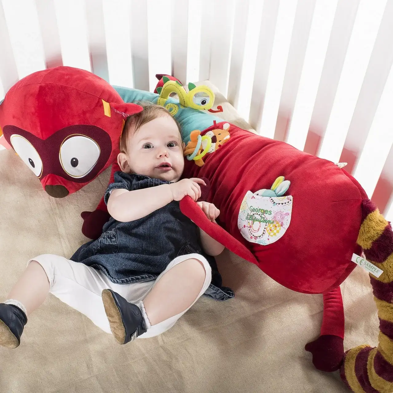 בובת פעילות ענקית ג'ורג' הדביבון Lilliputiens