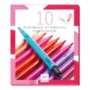 כלי כתיבה ערכת 10 טושים מכחול גוונים מתוקים Djeco