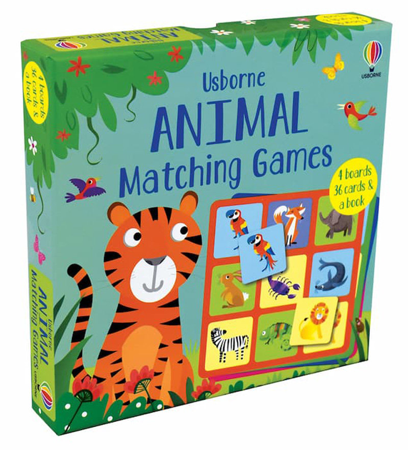 משחק לוטו חיות Usborne