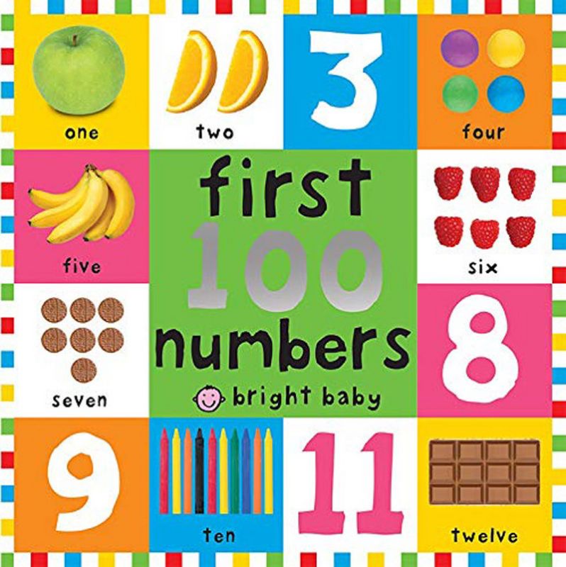 ספר גדול של 100 מספרים ראשונים Priddy Books