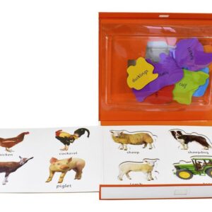 ספר פאזל שקעים חווה Priddy Books
