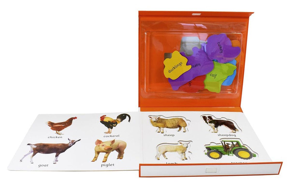 ספר פאזל שקעים חווה Priddy Books