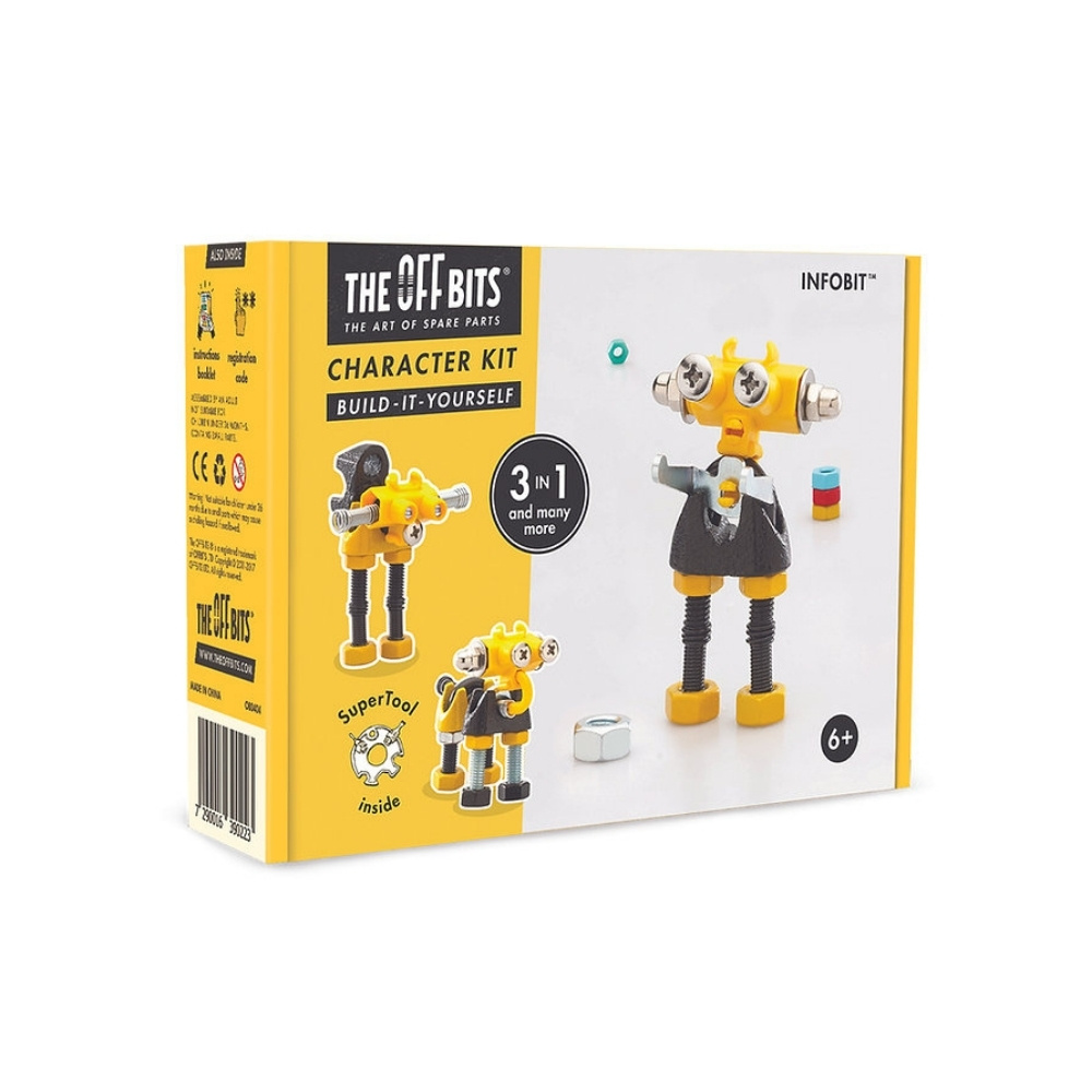 ערכת הרכבה רובוט TheOffbits - InfoBit The OffBits