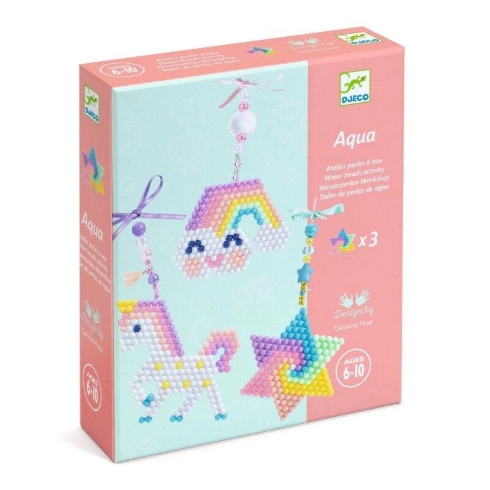 יצירה חרוזים חרוזי מים קשת בענן Djeco