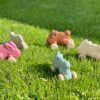 דחוף את הארנב כחול - PlanToys Plan Toys