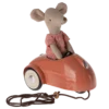 מכונית עכבר קורל Maileg