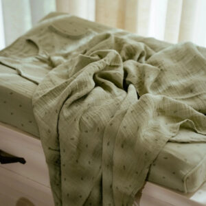 חיתול טטרה Swaddle 120X120 - ירוק פסטל Little Dutch