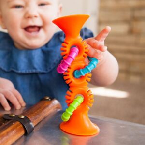 נשכן חישוקים כתום בוואקום Fat Brain Toys