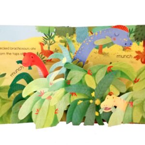 ספר תלת מימד פופ אפ דינוזאורים Usborne
