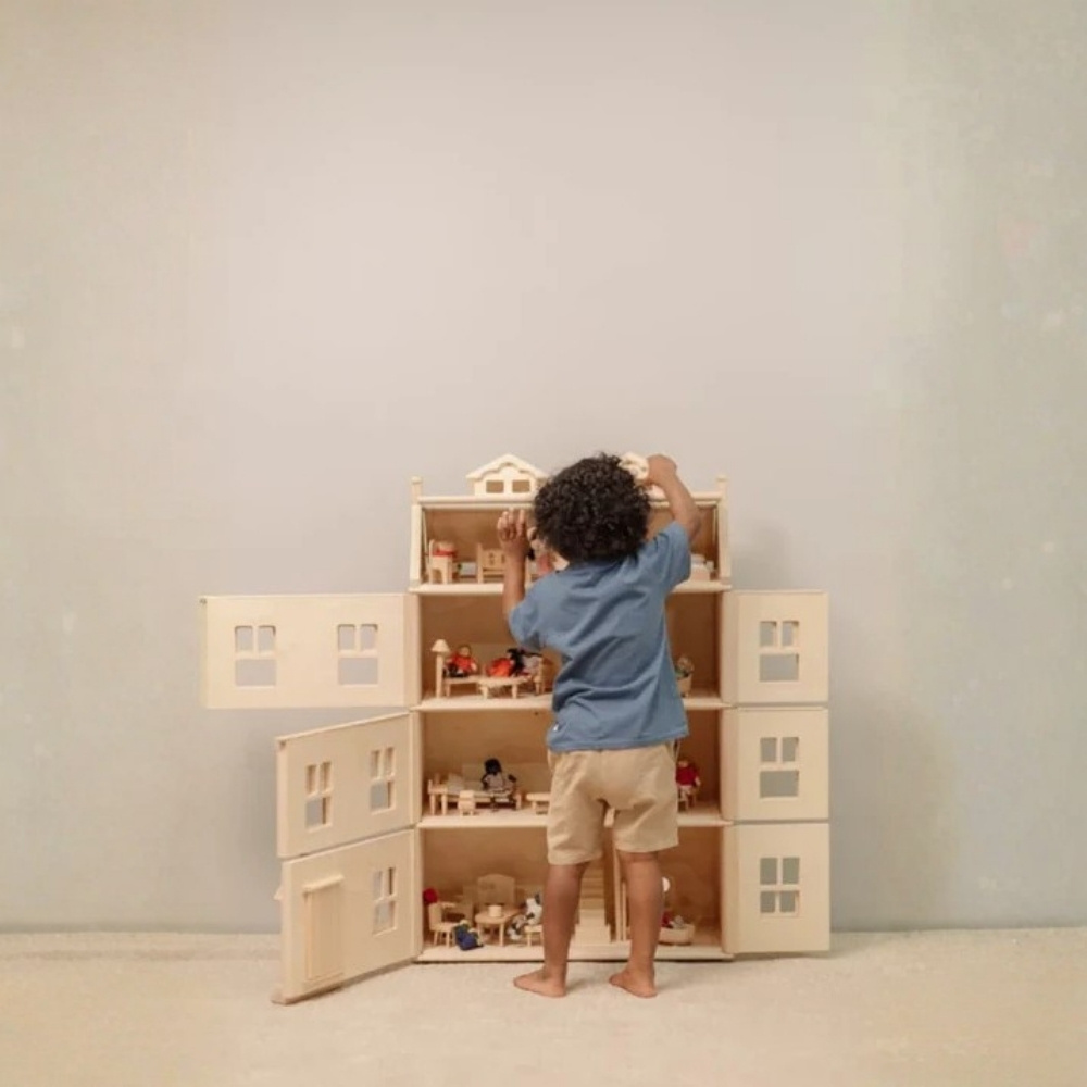 בית בובות ויקטוריאני ענק מעץ Plan Toys