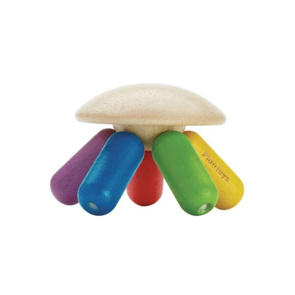 צעצוע אחיזה מדוזה גמישה מעץ Plan Toys