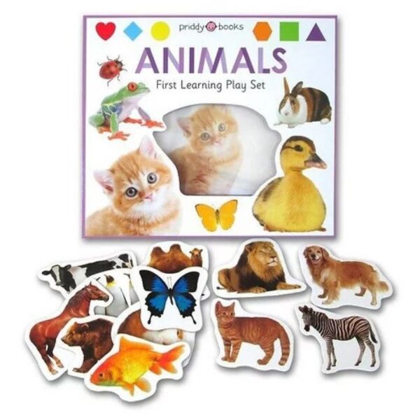 ספר פאזל שקעים חיות Priddy Books