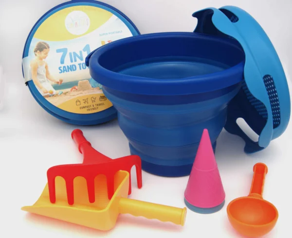 ערכת 7 באחד לחוף הים כחול CompacToys