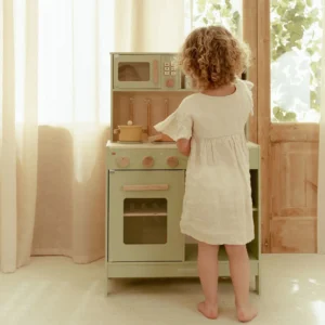 מטבח עץ לילדים (מנטה) Little Dutch