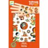 קעקועים רוח לחימה Djeco