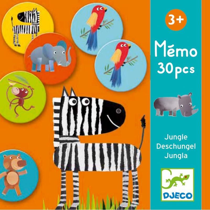 משחק זיכרון קטן חיות Djeco