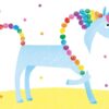 יצירה בטביעות אצבעות חד קרן Usborne