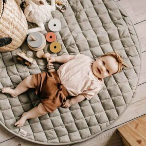משטח פעילות ונשיאה אורגני ירוק Play and Go
