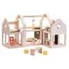 בית בובות עץ מודולרי נייד Plan Toys