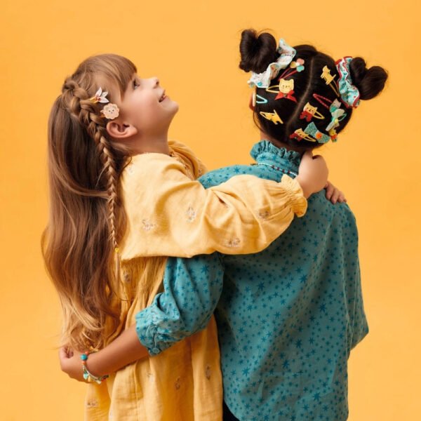 פלאם - 3 סיכות שיער ג'ונגל קולומבה Djeco