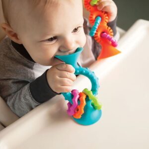 נשכן חישוקים כתום בוואקום Fat Brain Toys