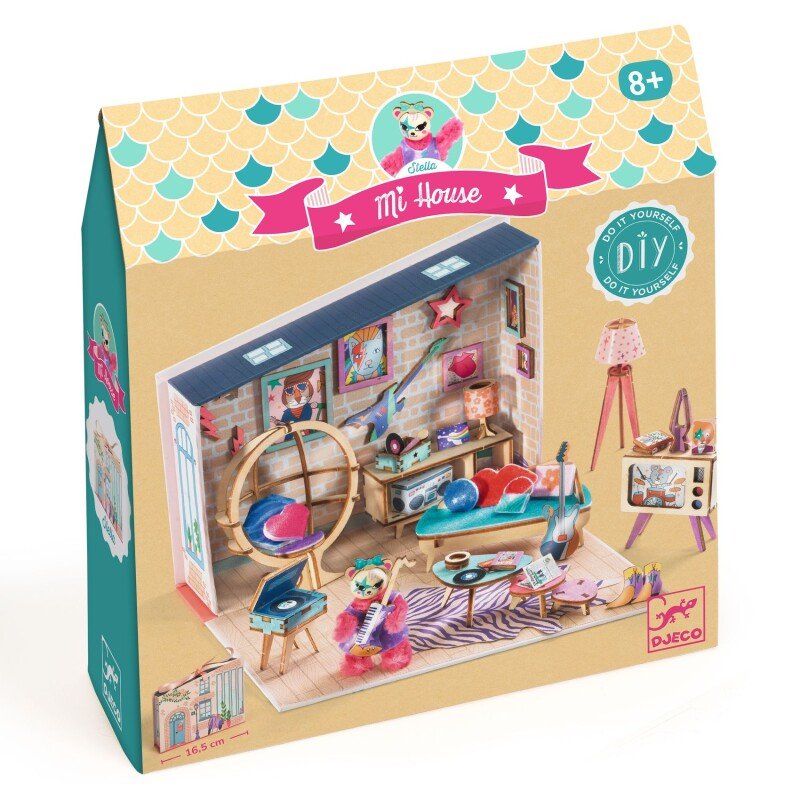 יצירה DIY בתים מיניאטוריים סטלה Djeco