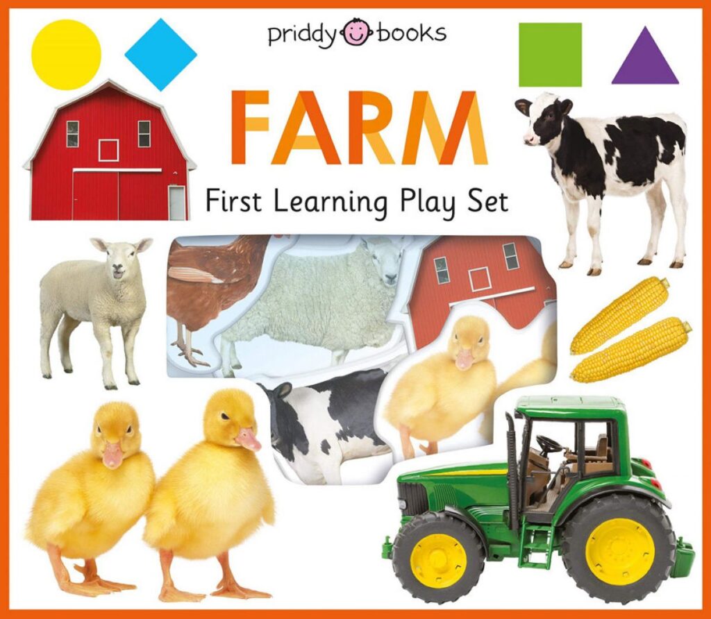 ספר פאזל שקעים חווה Priddy Books
