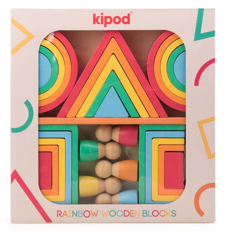 קשתות מונטסוריות - משחק בנייה, איזון ודמיון Kipod