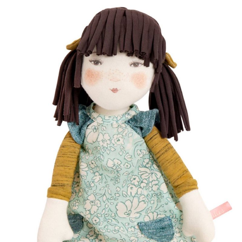 בובה בד איריס המתוקה עם הקוקיות Moulin Roty