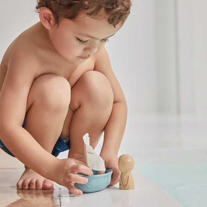 סירת מפרש ניבתן לאמבטיה Plan Toys