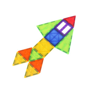משחק מגנטים צורות ערכת 100 חלקים