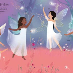 חוברת הלבשה מדבקות נסיכות פיות Usborne