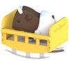 הרכבה גנו בייבי מגנטי עם שלד Halftoys