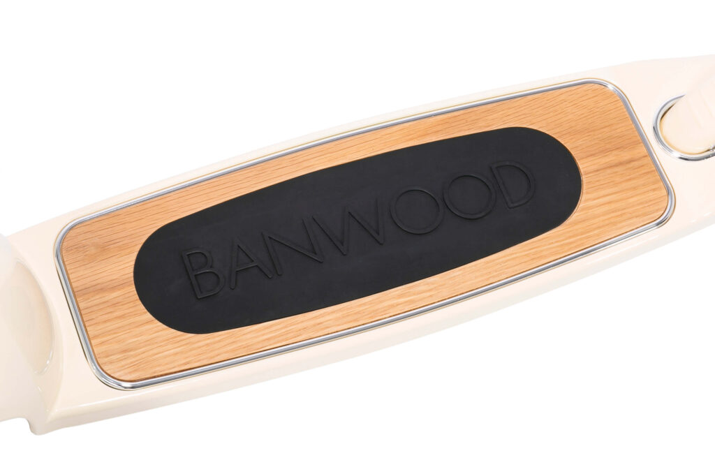 קורקינט Banwood (קרם) - 3 גלגלים לילדים