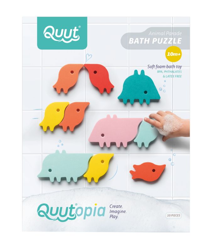 פאזל אמבטיה חיות Quut