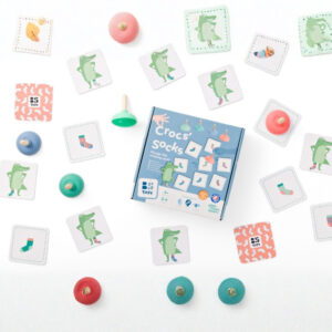 משחק זריזות והתאמה חזותית - תפוס את הגרביים BS Toys