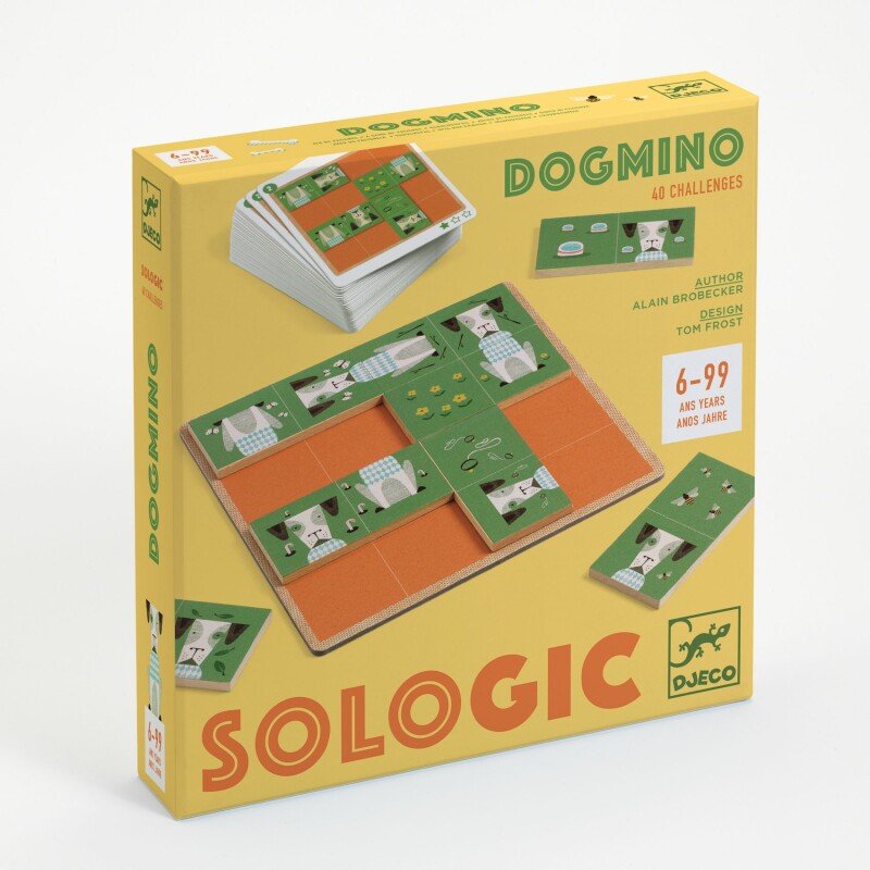 משחק חשיבה סולוג'יק דוגמינו Djeco