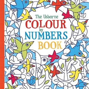 חוברת צביעה לפי מספרים Usborne