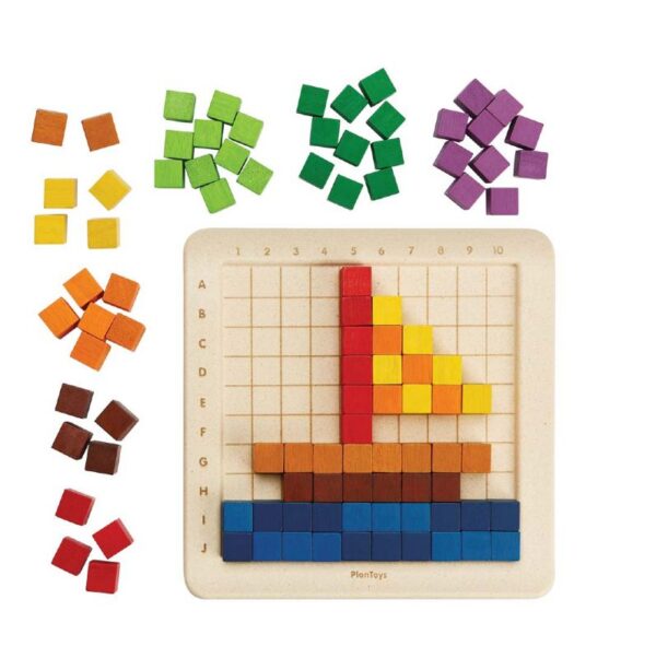 קוביות מנייה Plan Toys