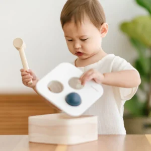 משחק הך בכדור מעץ Plan Toys