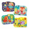 יצירה צביעה רב פעמית עם מים נסתר ביער Djeco