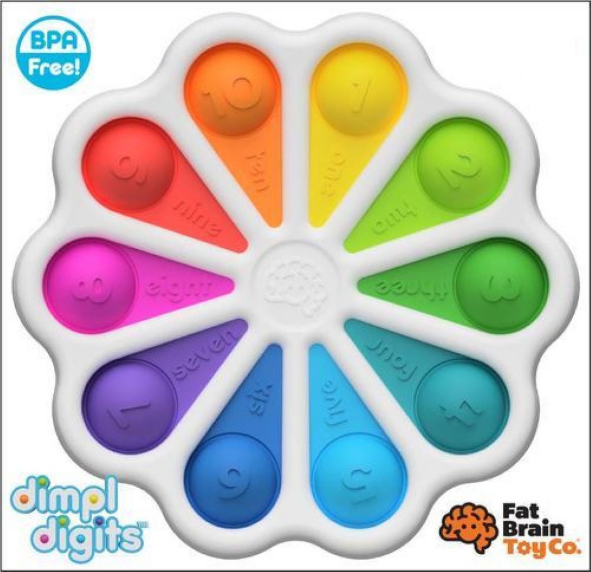 דימפל מספרים ותחושה Fat Brain Toys