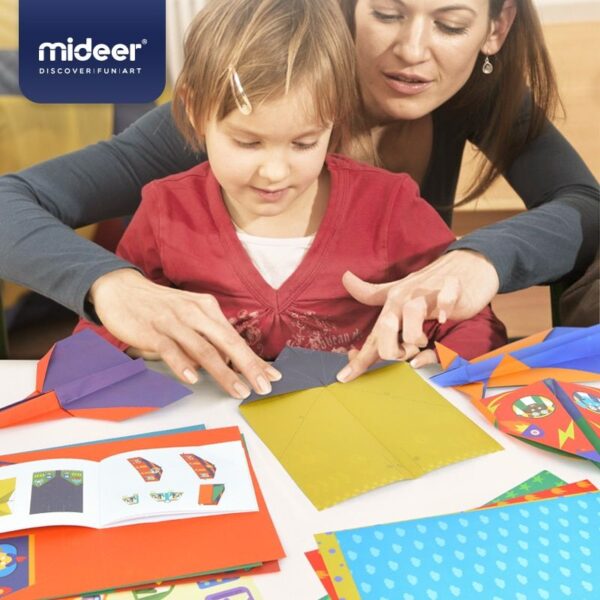 יצירה אוריגמי מטוסים Mideer