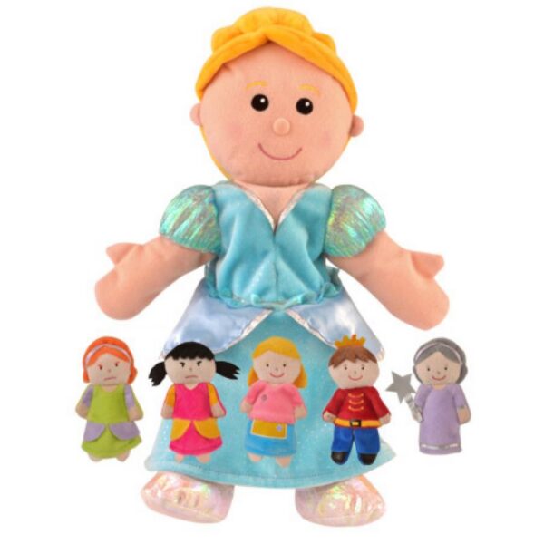 סט בובת יד ואצבע סינדרלה ואחרים Fiesta Crafts