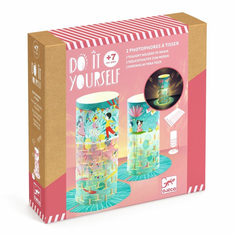 יצירה DIY מנורות נייר ריקוד הגחליליות Djeco