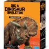 חפירת שלד דינוזאור טריצרטופס Triceratops 4M