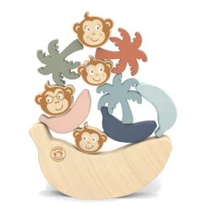 משחק שיווי משקל מעץ Speedy Monkey