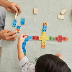 דומינו עץ - רגשות Plan Toys